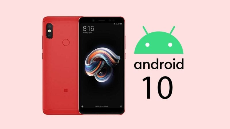 Download and install AOSP Android 10 Q ROM for Xiaomi Redmi Note 5 Pro
