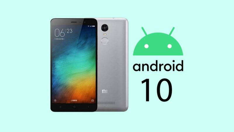 Download and install AOSP Android 10 ROM for Xiaomi Redmi 3S