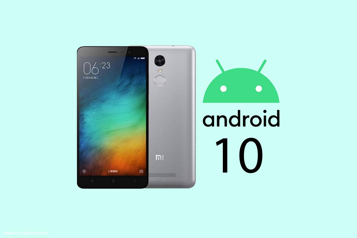 Download and install AOSP Android 10 ROM for Xiaomi Redmi 3S