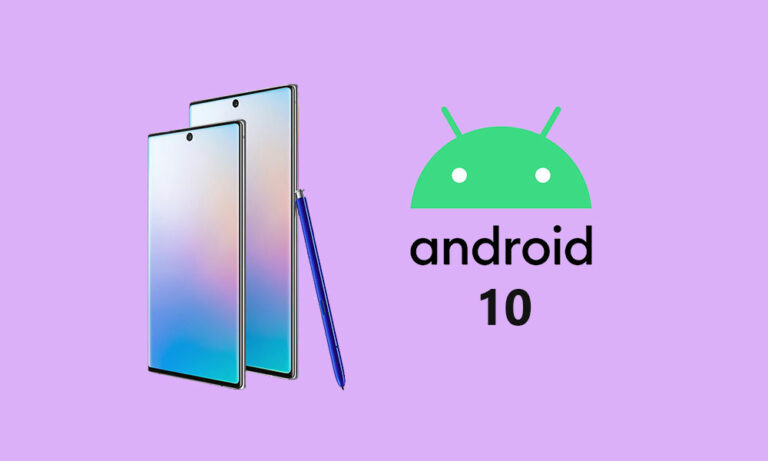 note 10 android 10