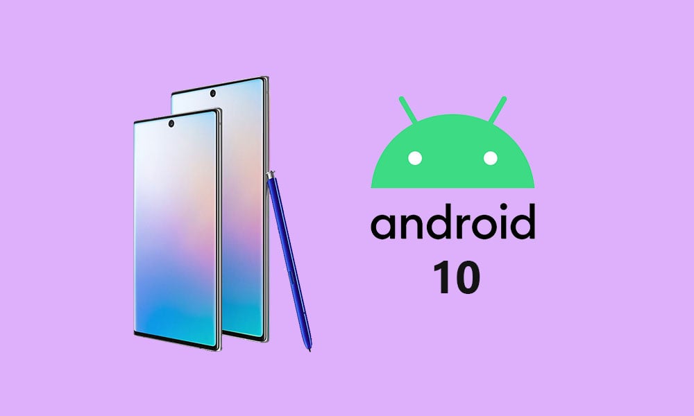 Download Samsung Galaxy Note 10 Android 10 with One UI 2.0
