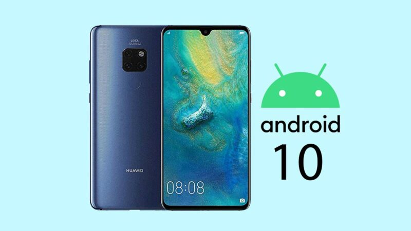 Huawei Mate 20 X Android 10 release date and EMUI 10 features