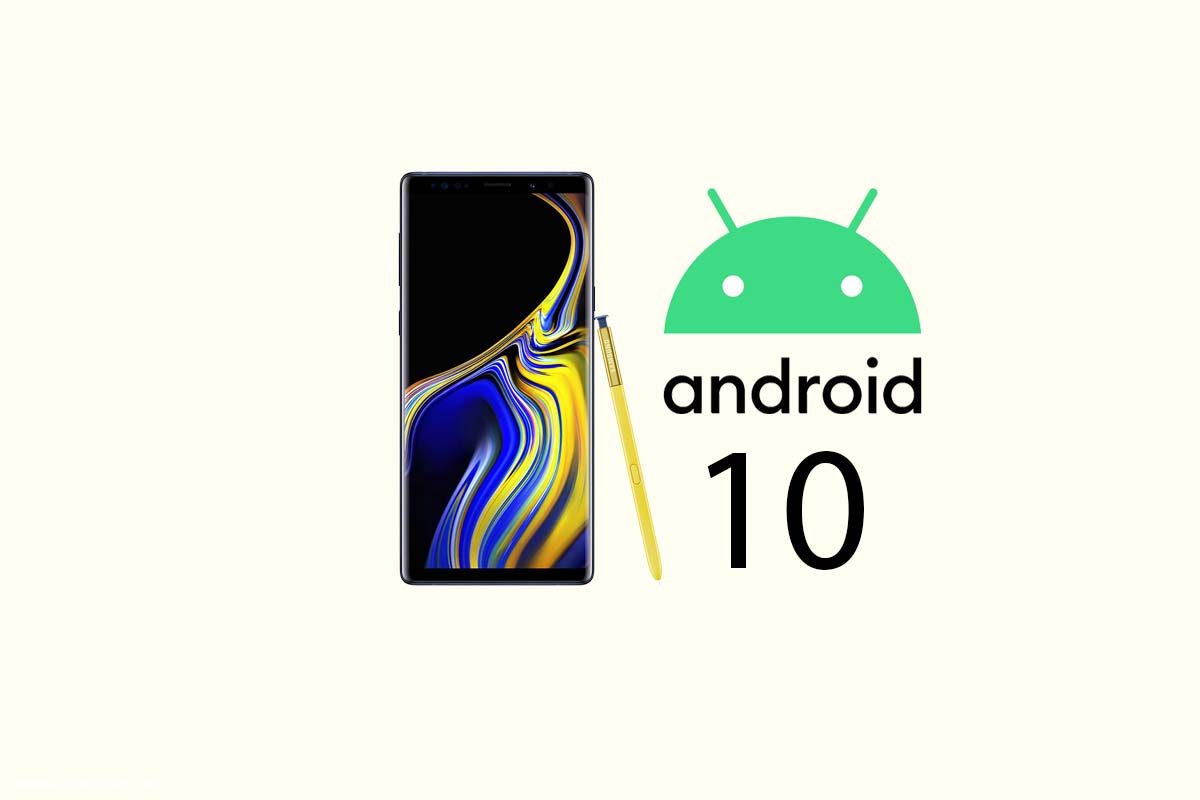 Download Samsung Galaxy Note 9 Android 10 with One UI 2.0 Update