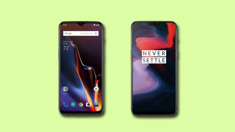 Download OxygenOS 9.0.9/9.0.17 update for OnePlus 6 and 6T