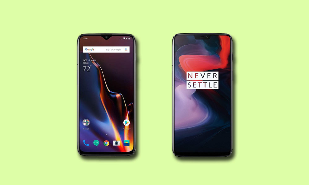 Download OxygenOS 9.0.9/9.0.17 update for OnePlus 6 and 6T