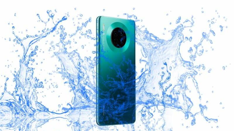 Did Huawei introduce Mate 30 and 30 Pro with waterproof and dustproof protection?