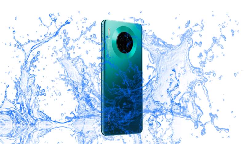 Did Huawei introduce Mate 30 and 30 Pro with waterproof and dustproof protection?