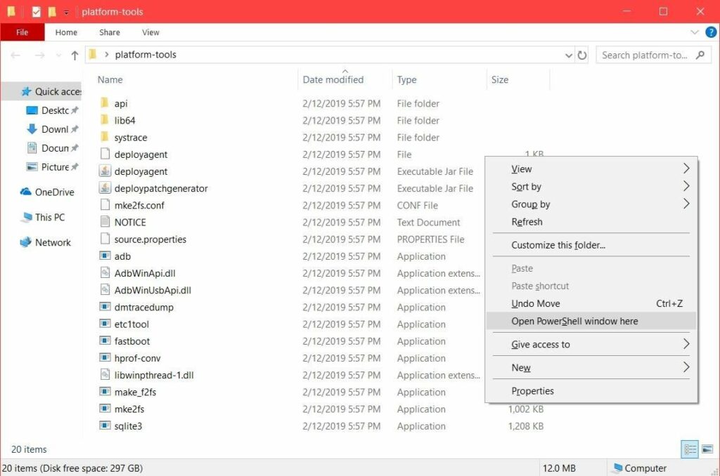 platform tools
