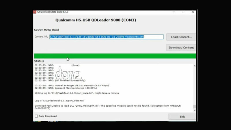 Download the QFlash tool and How to use it?
