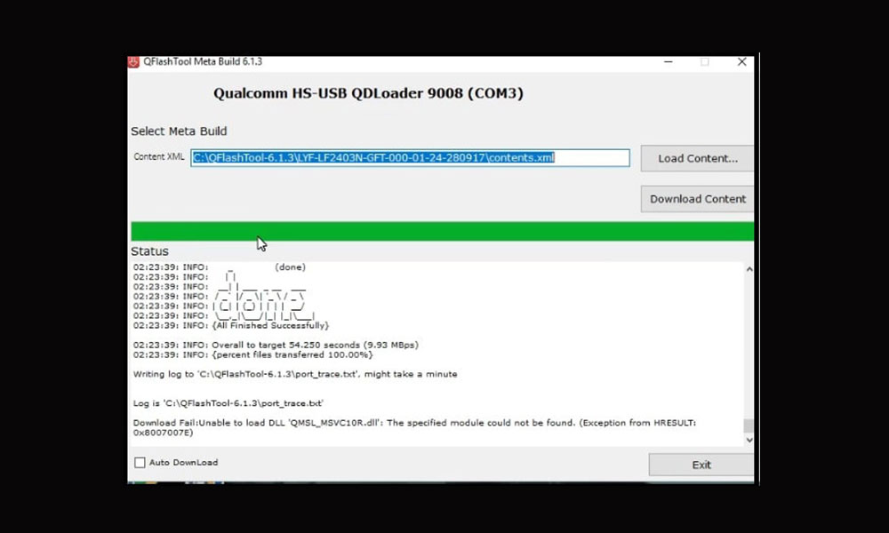 Download the QFlash tool and How to use it?