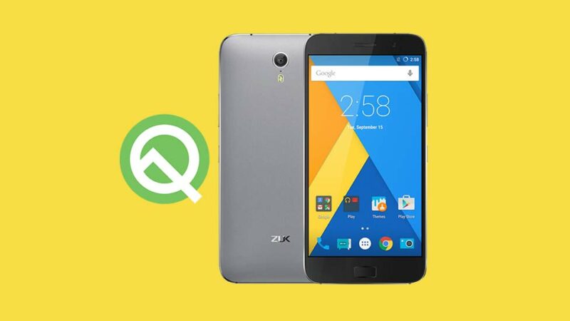 Download and install AOSP Android 10 Q ROM for Lenovo ZUK Z1