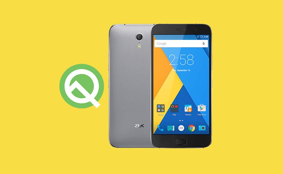 Download and install AOSP Android 10 Q ROM for Lenovo ZUK Z1