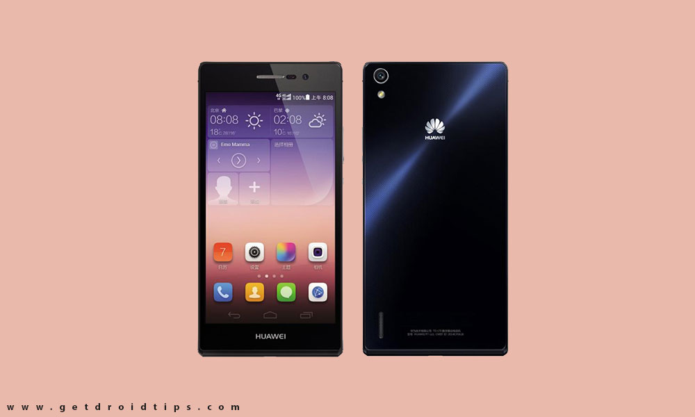 How to install Stock ROM on Huawei Ascend P7 Sophia-L00 [Firmware Flash file]