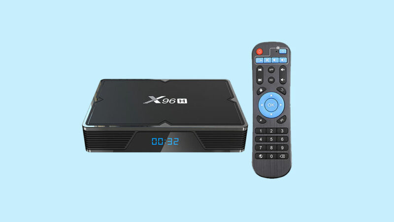 How to Install Stock Firmware on X96H Smart TV Box [Android 9.0 Pie]