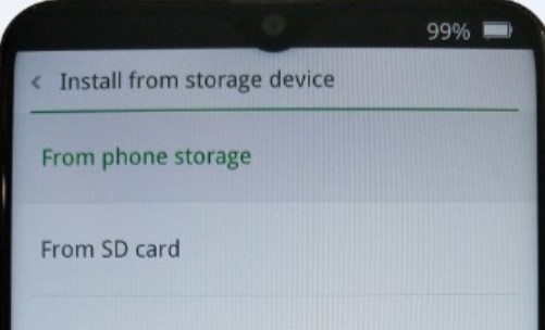 realme_choose storage