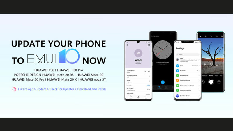 How to install EMUI 10 using HiCare app