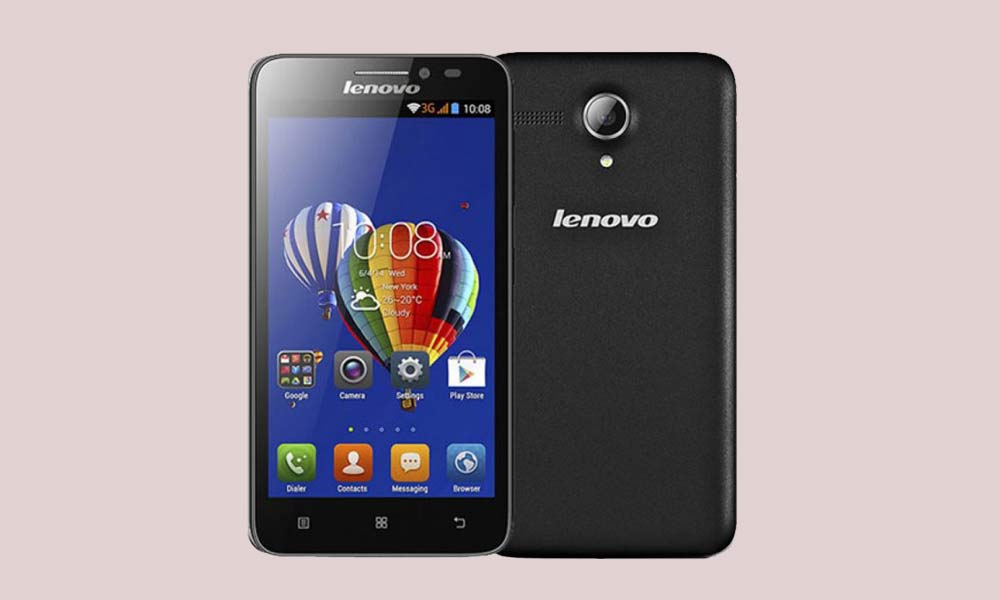 Lenovo A606 Flash File