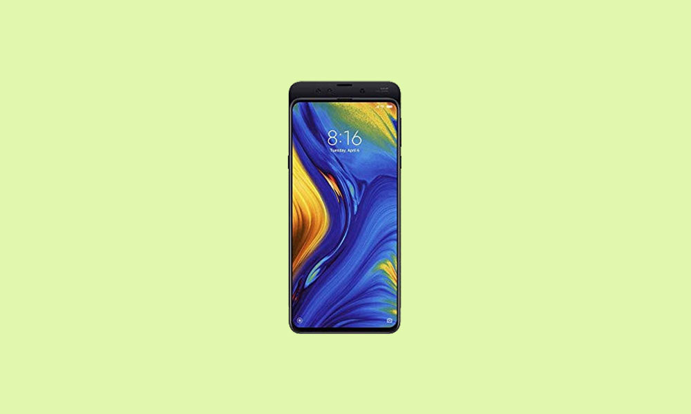 Download and Install AOSP Android 12 on Mi Mix 3 (perseus)