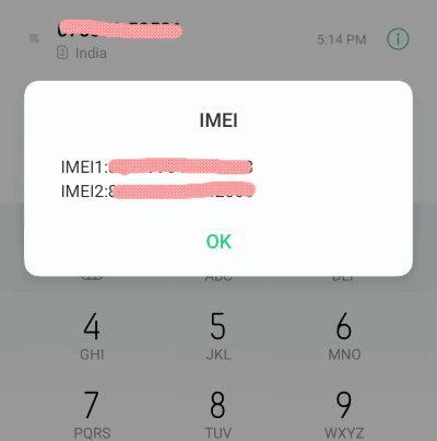 IMEI Serial Numbers