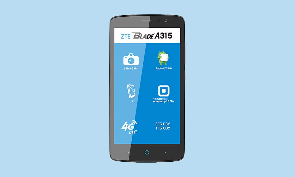 How To Root And Install TWRP Recovery On ZTE Blade A315