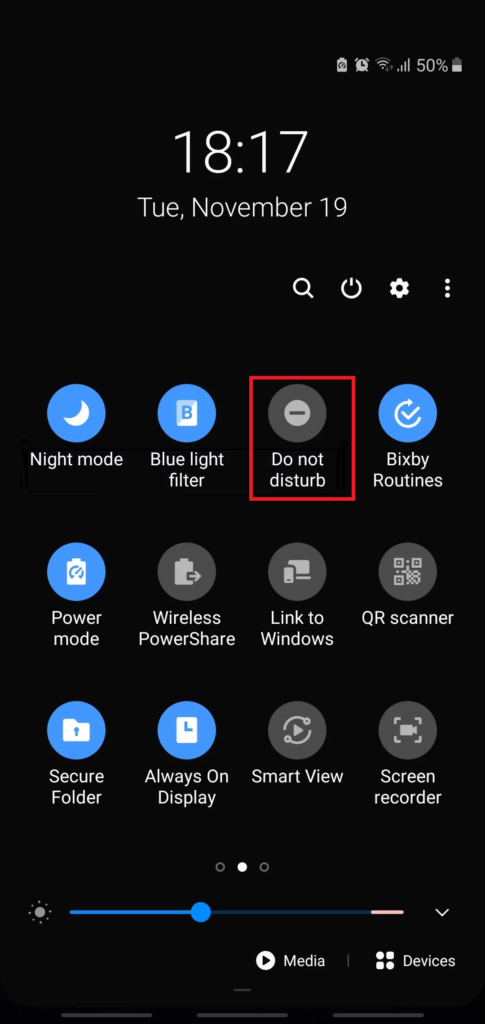 How to automate Blue light filter, Night mode, DND using Samsung One UI