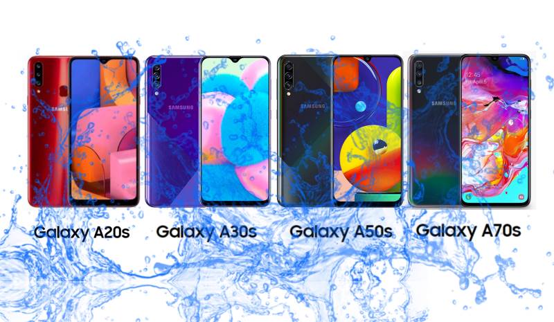 Do Samsung Galaxy A20S, A30S, A50s, and A70s have Waterproof and Dust protection?