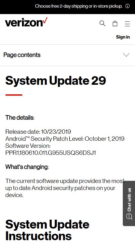Galaxy S8 Plus verizon