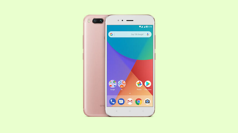 Download V10.0.16.0.PDHMIXM: Xiaomi Mi A1 December 2019 Security patch