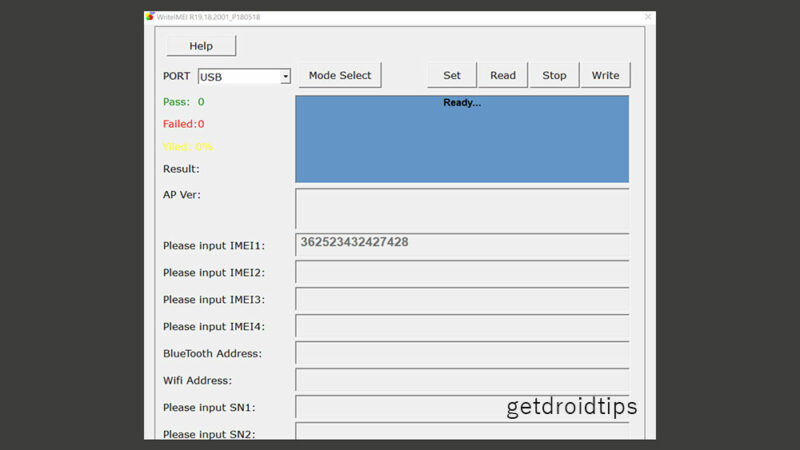 Download WriteIMEI Tool and How to use it to write IMEI on Unisoc / Spreadtrum devices