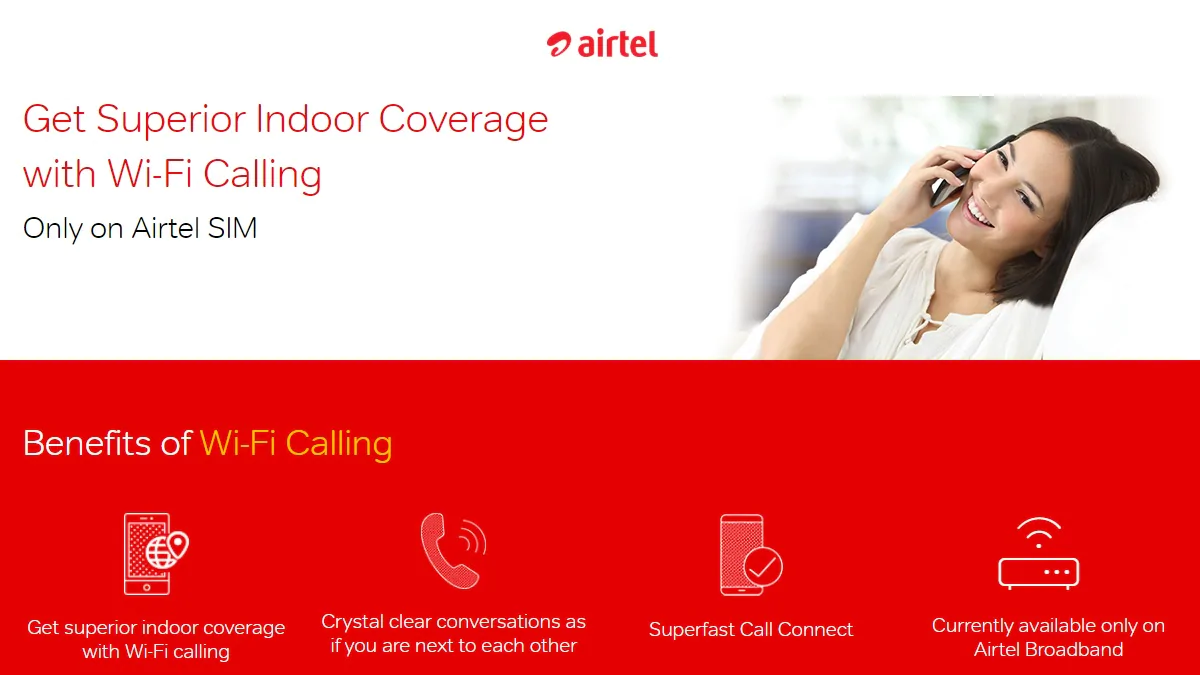 How to enable Airtel Wi-Fi Calling service?