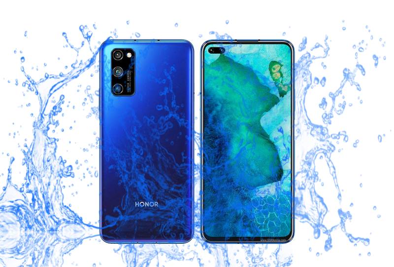 Did Huawei introduce Honor V30 and V30 Pro with waterproof rating?