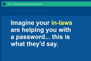 create a strong password