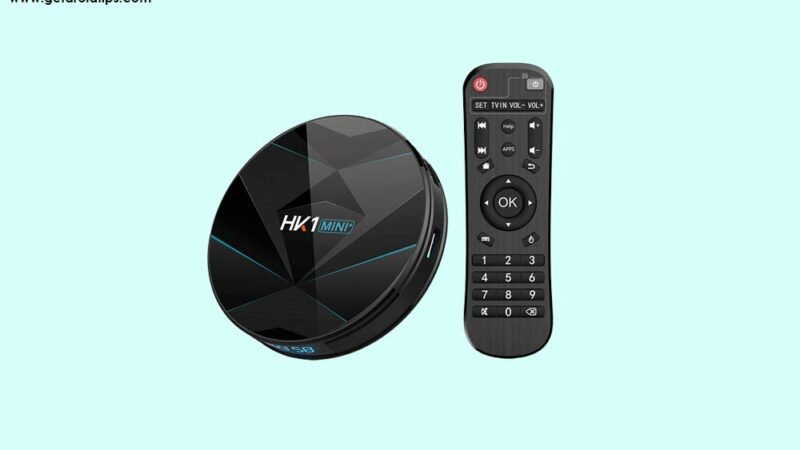 How to Install Stock Firmware on HK1 Mini Plus TV Box [Android 9.0]