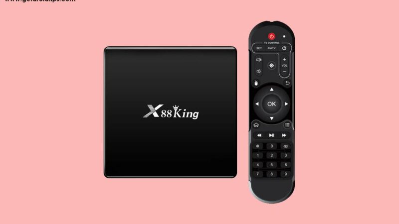 How to Install Stock Firmware on X88 King TV Box [Android 9.0]