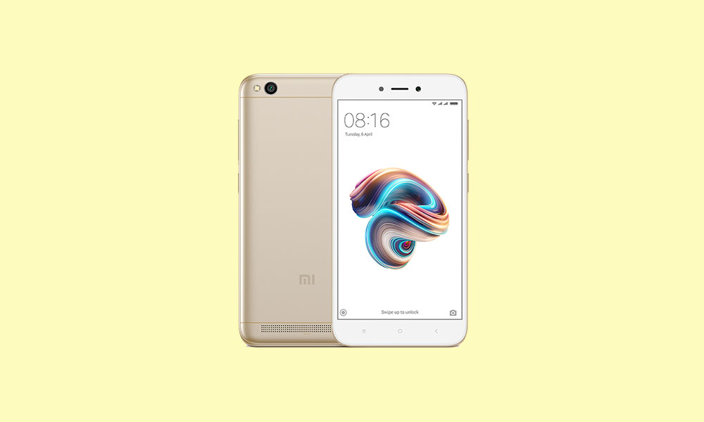 Redmi 5A Firmware