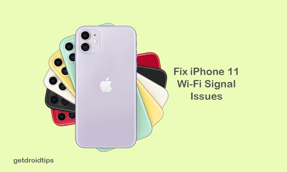 How to fix iPhone 11 with unstable WiFi signal which looses frequently?