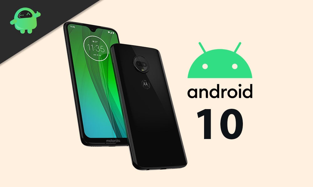 Download and install AOSP Android 10 for Moto G7/G7 Plus [GSI Treble Q]