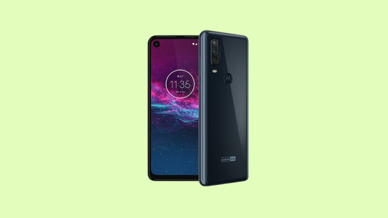 Motorola One Action Android 10 rolling with version QSB30.62-17