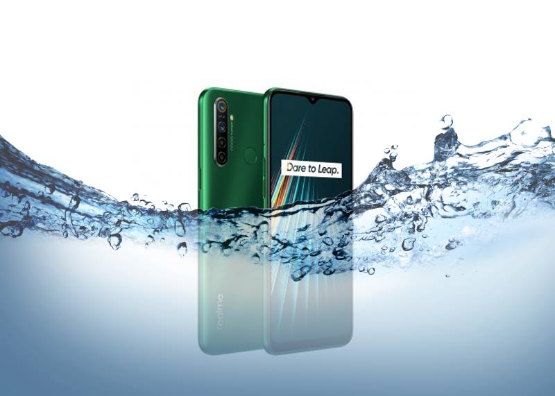 Is Realme 5i Waterproof device?
