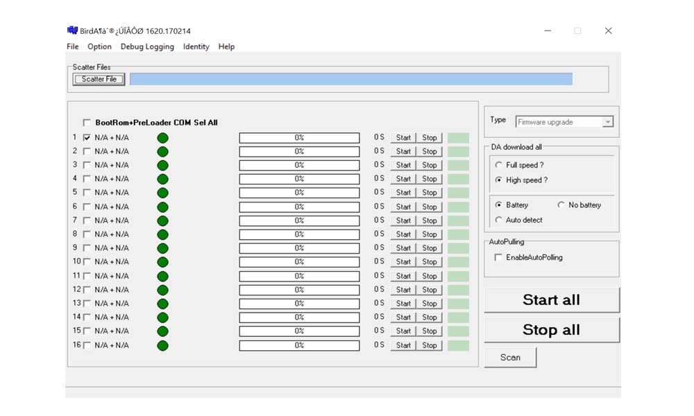 How to use BirdA MDT Tool for flashing stock Firmware