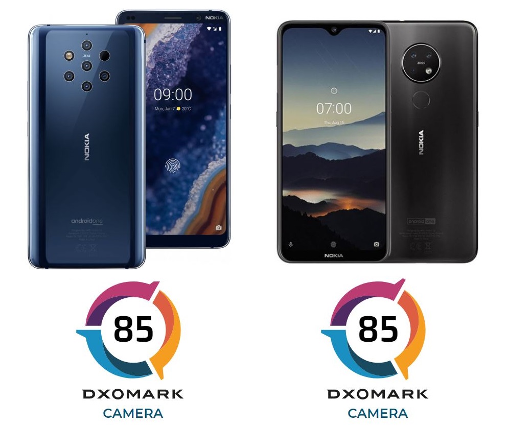 dxomark nokia 9 and nokia 7.2