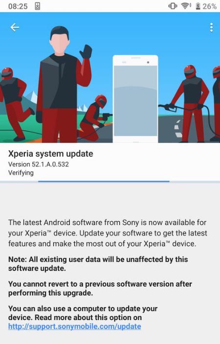  Xperia XZ3 Android 10 Update 52.1.A.0.532 