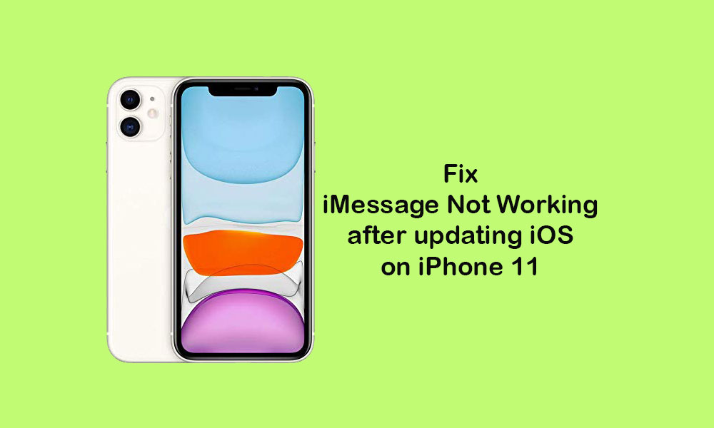 iMessage не работает после установки нового обновления iOS на моем iPhone 11 (решено)