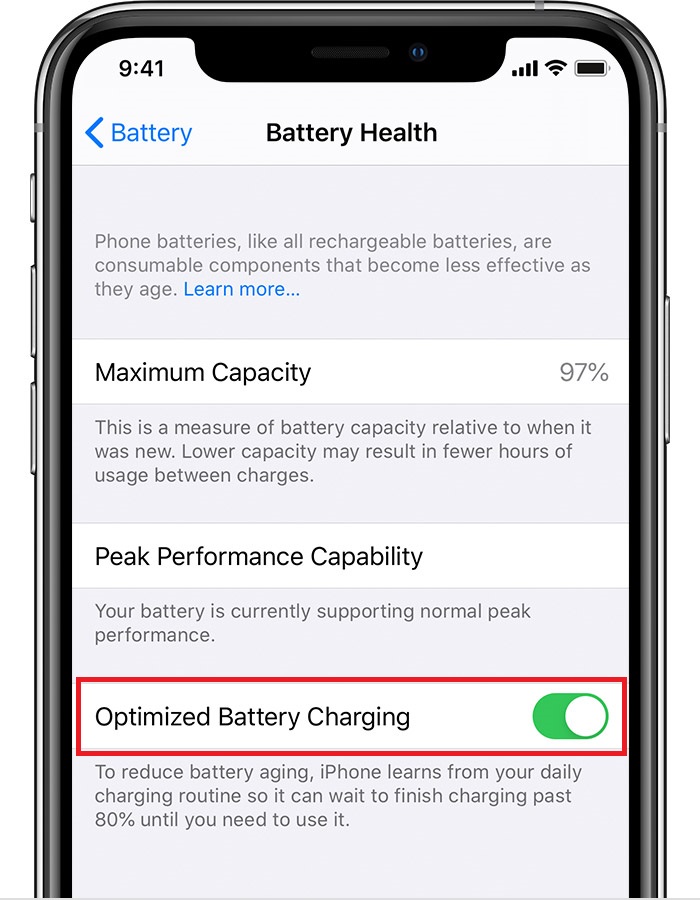 ios13-optimized charging