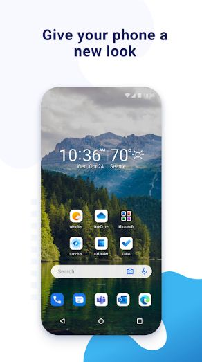 Microsoft Launcher Preview 6.0 with New UI and prepared for Surface Duo