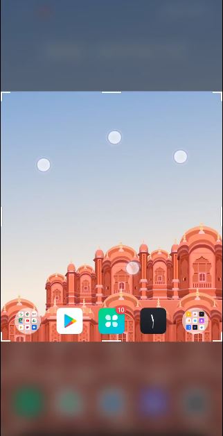 realme ui partial screenshot