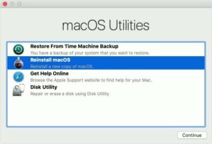 install macOS