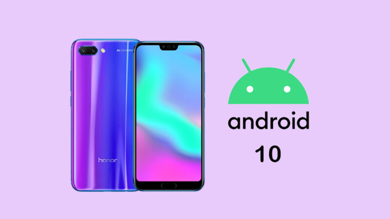 Download Huawei Honor 10 Android 10 update with Magic UI 2.1