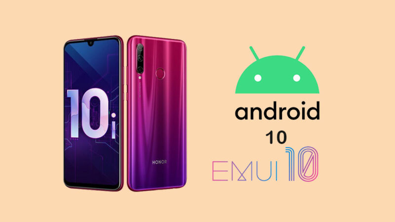 Download Huawei Honor 10i Android 10 with EMUI 10 Update