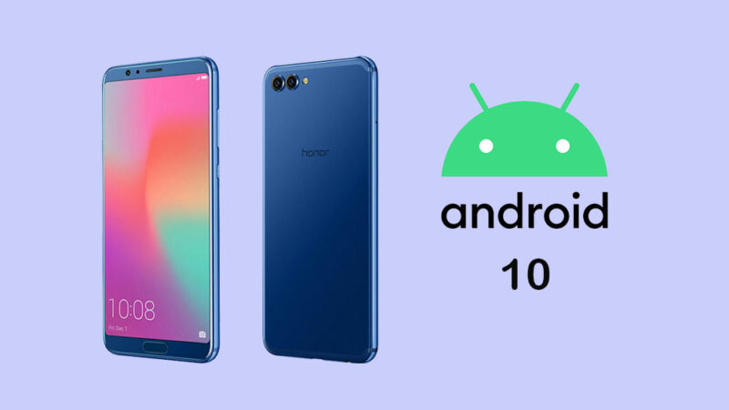 Download Huawei Honor View 10 Android 10 update with Magic UI 2.1